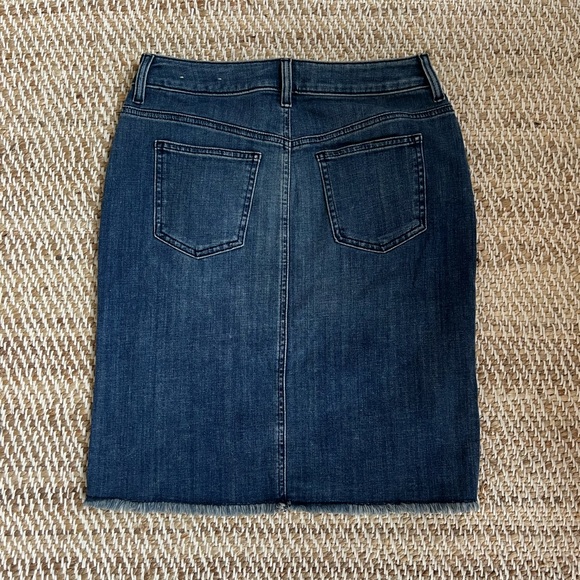 Chicos Jean Skirt - Picture 3 of 5